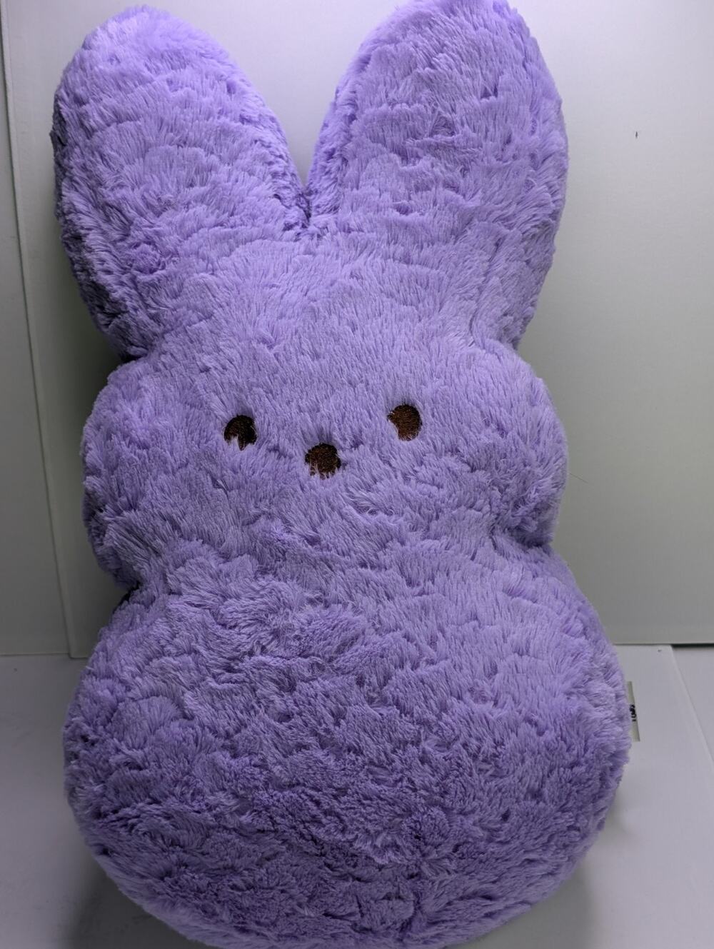 2024 PEEPS Purple Bunny Plush 16" Animal Adventure Scalloped Fur Easter